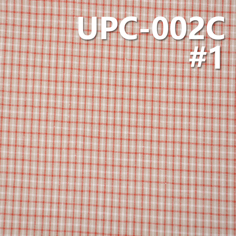 123g/m² 100% Cotton Yarn-Dyed Check Fabric | Fabric for Pants, Skirts, Casual Tops