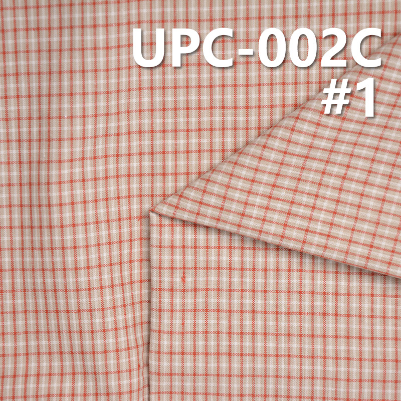 123g/m² 100% Cotton Yarn-Dyed Check Fabric | Fabric for Pants, Skirts, Casual Tops
