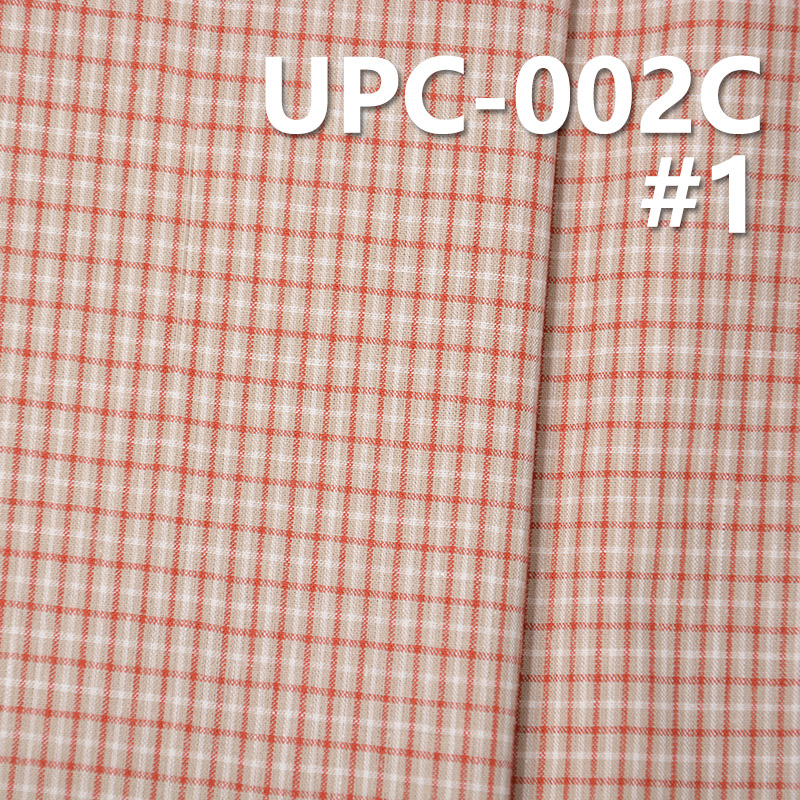 123g/m² 100% Cotton Yarn-Dyed Check Fabric | Fabric for Pants, Skirts, Casual Tops