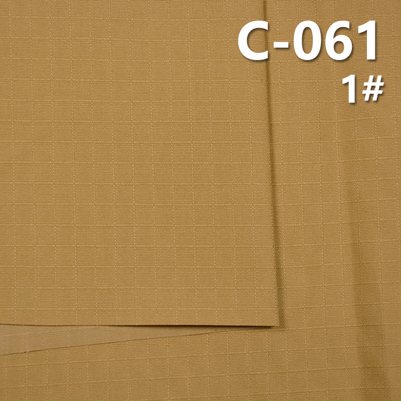 100% Cotton Dyed Fabric | 235g/m² Waxed Check Fabric (0.6*0.6) | Fabric for Bags & Jackets/Outerwear