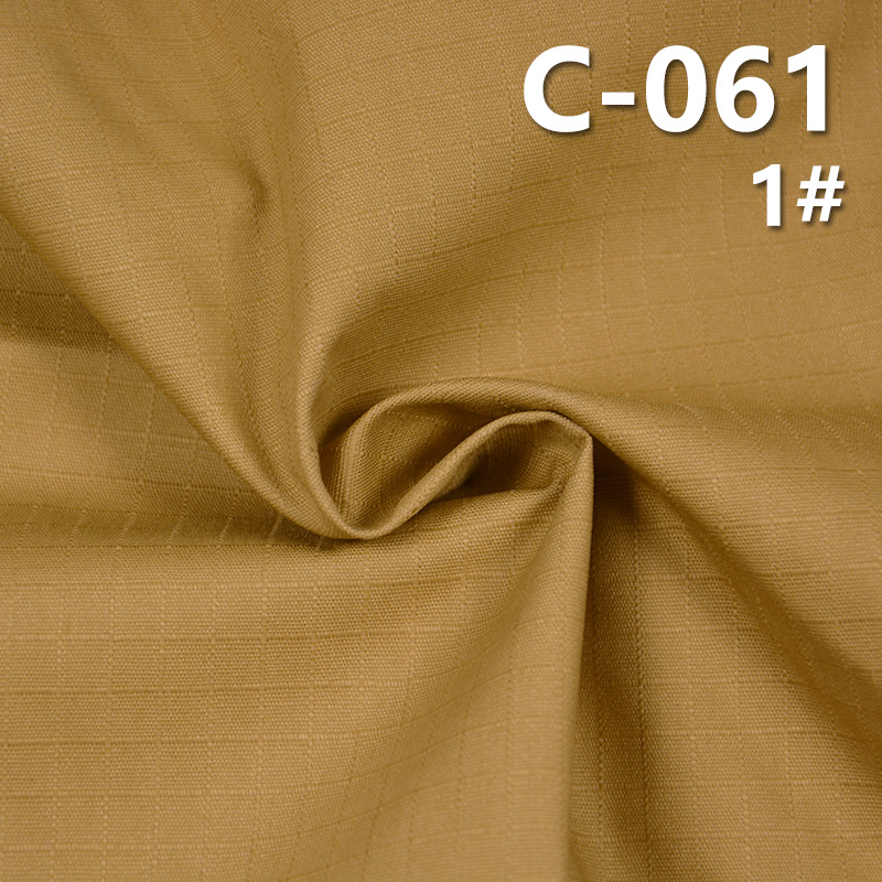 100% Cotton Dyed Fabric | 235g/m² Waxed Check Fabric (0.6*0.6) | Fabric for Bags & Jackets/Outerwear