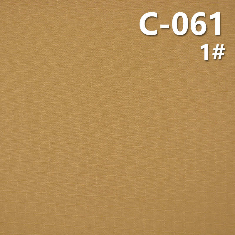 100% Cotton Dyed Fabric | 235g/m² Waxed Check Fabric (0.6*0.6) | Fabric for Bags & Jackets/Outerwear