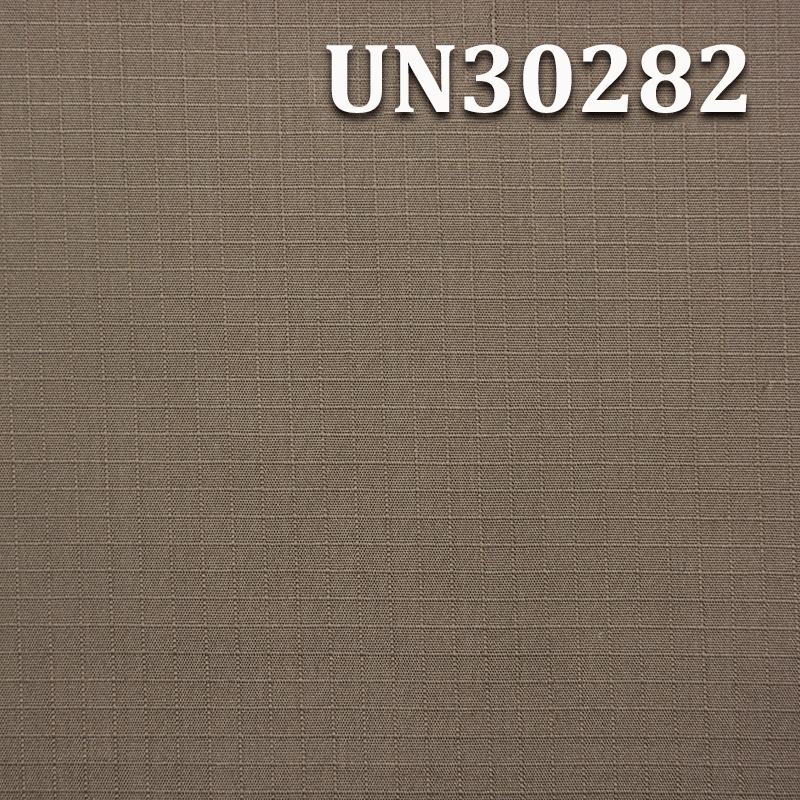 CVC Dyed Check Fabric | 130g/m² Cotton-Polyester Dyed Fabric | (4MM*3MM Check) | Fabric for Tops, Skirts, Pants