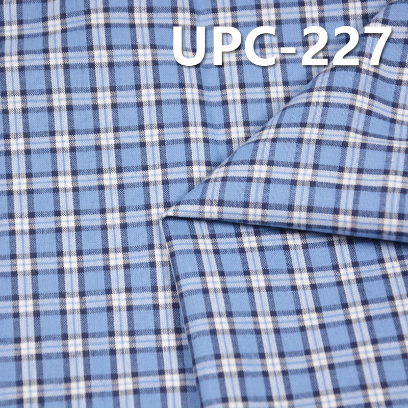 100% Cotton Yarn-Dyed Fabric | 110g/m² Check Fabric | Fabric for Trousers, Skirts & Check Shirts