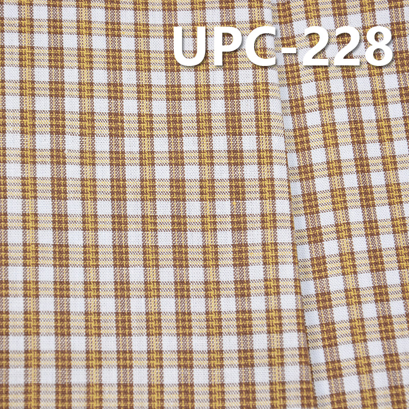 100% Cotton Yarn-Dyed Fabric | 140g/m² Check Fabric | Fabric for Trousers, Skirts & Check Shirts