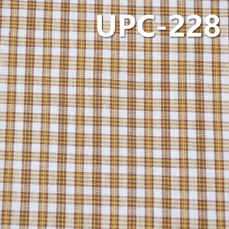 100% Cotton Yarn-Dyed Fabric | 140g/m² Check Fabric | Fabric for Trousers, Skirts & Check Shirts