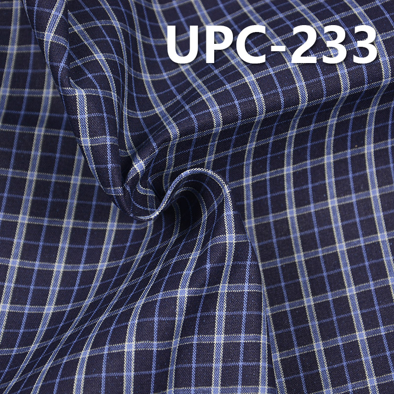 100% Cotton Yarn-Dyed Fabric | 130g/m² Check Fabric | Fabric for Trousers, Skirts & Check Shirts