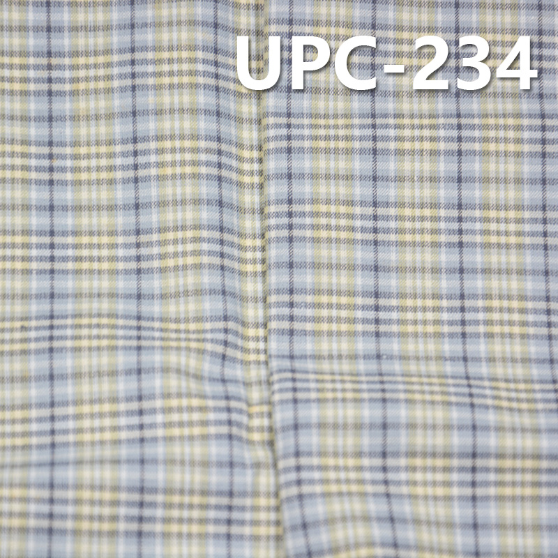100% Cotton Yarn-Dyed Fabric | 125g/m² Check Fabric | Fabric for Trousers, Skirts & Check Shirts