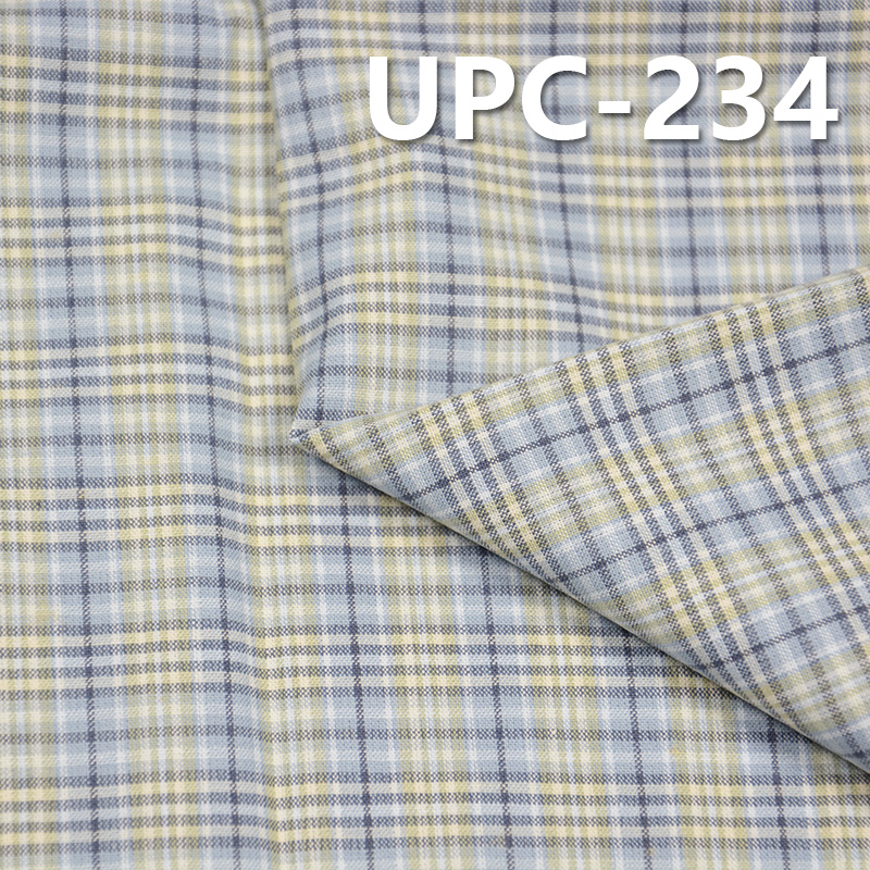 100% Cotton Yarn-Dyed Fabric | 125g/m² Check Fabric | Fabric for Trousers, Skirts & Check Shirts