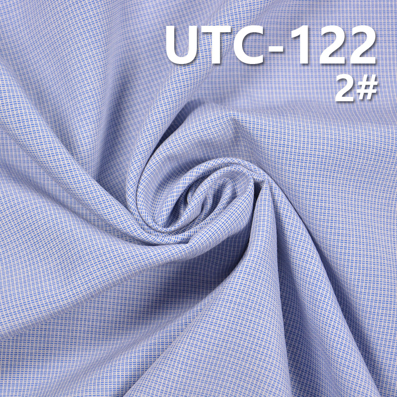 100%Polyester Yarn Dyed Check Fabric 55/56" 150g/m2 UTC-122