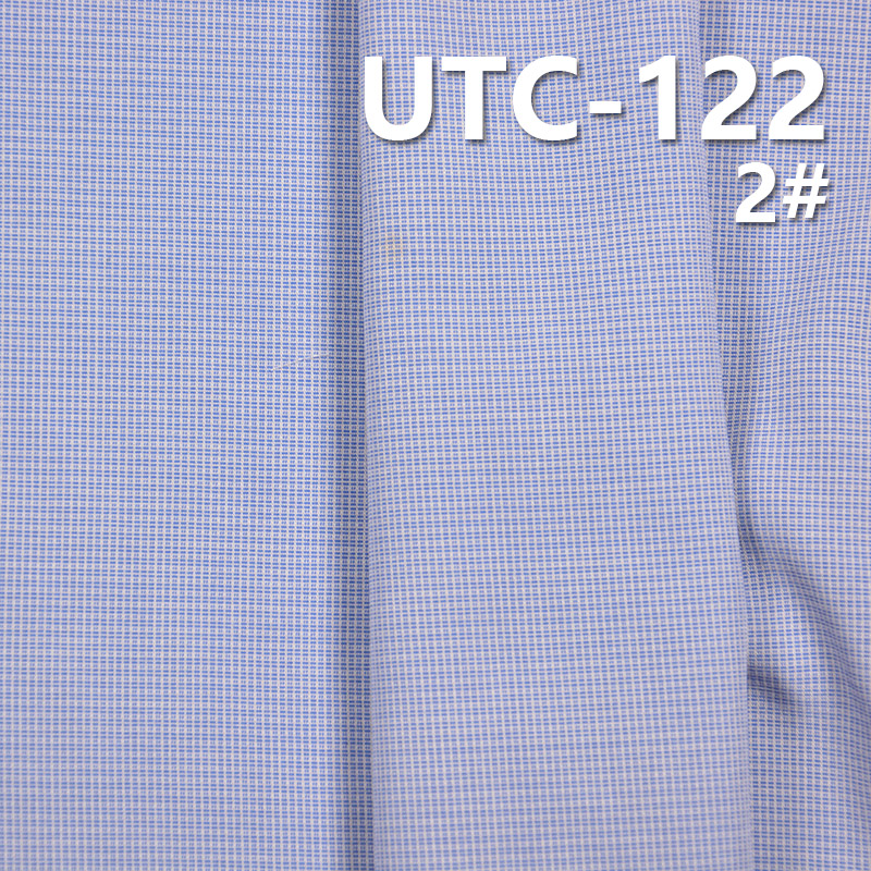 100%Polyester Yarn Dyed Check Fabric 55/56" 150g/m2 UTC-122