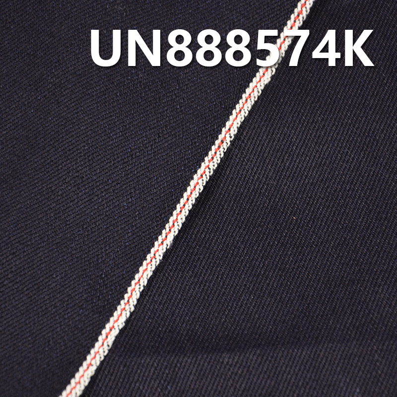 100% Cotton Slub Selvedge Denim Fabric | 14.3 oz Twill Blue Warp Black Weft Denim Fabric | For Jeans Denim Jackets Coats