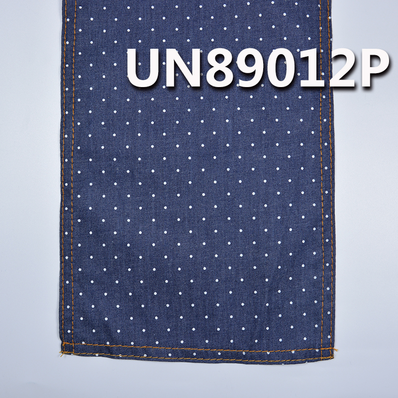 Cotton Denim | 4.2 oz Cotton Discharge Print Denim | 2/1 "Z" Twill | Fabric for Jeans, Denim Skirts , Denim Shirts