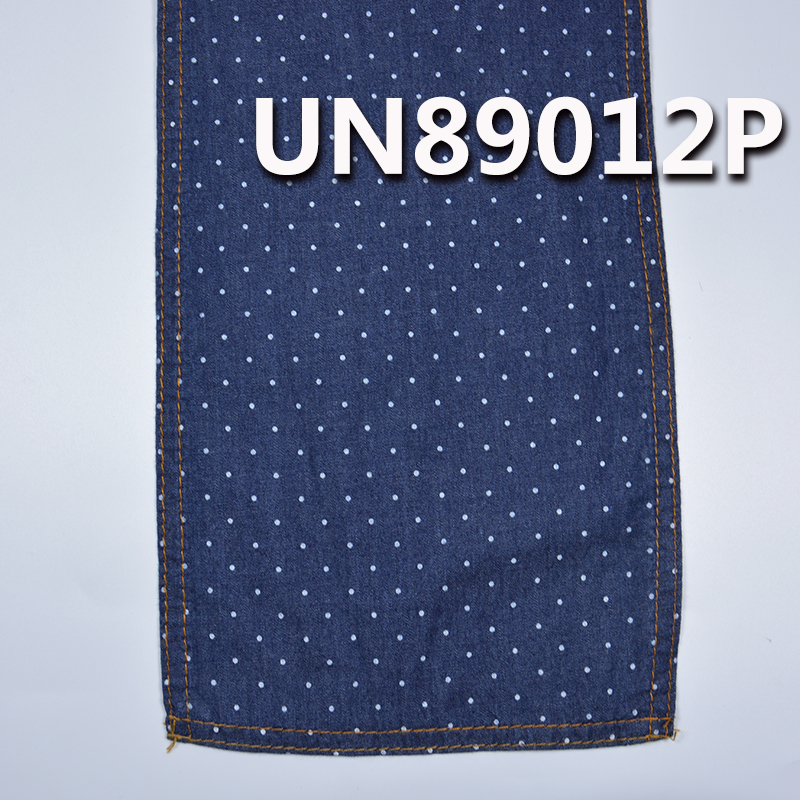 Cotton Denim | 4.2 oz Cotton Discharge Print Denim | 2/1 "Z" Twill | Fabric for Jeans, Denim Skirts , Denim Shirts