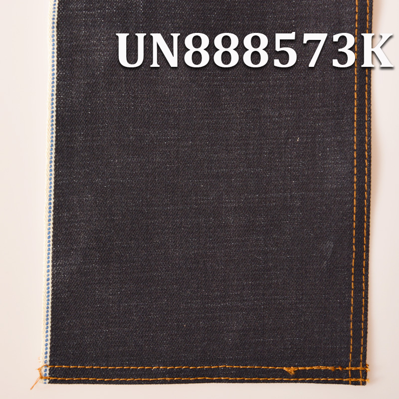 100% Cotton Dark Blue Selvedge Denim Twill 34/35" 14.3oz（blue edge) UN888573K