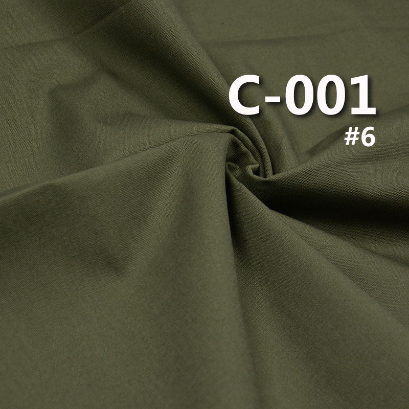 100% Cotton Dyed Canvas 20*20 57/58" 175g/m2 5.2oz C-001