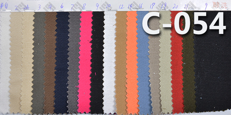 100% Cotton Canvas | Double Warp Double Weft Canvas | 350g/m² Woven Dyed Fabric | Bag, Casual Wear, Work Pants Fabric