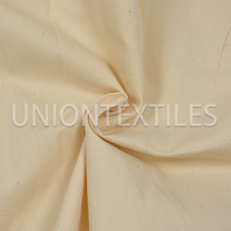 100% Cotton Cavalry Twill Greige Fabric | 190 g/m2 Woven Twill Fabric | For Skirts Pants Shirts
