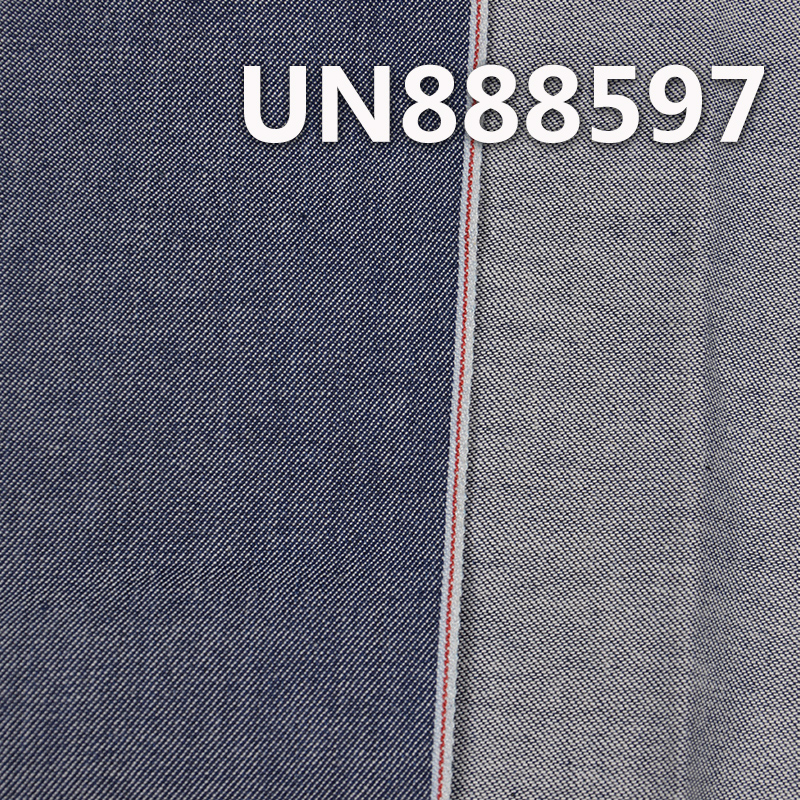 100% Cotton Light Blue Selvedge Denim Twill  2/1 32/33" 5.5OZ UN888597