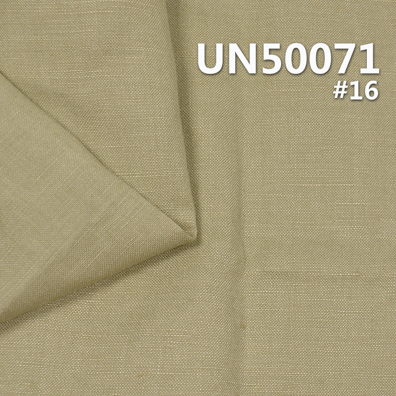 Linen Rayon Dyed Fabric | 185g/m² Woven Linen-Rayon Blend | Solid Color Linen for Hanfu, Skirts, Tops