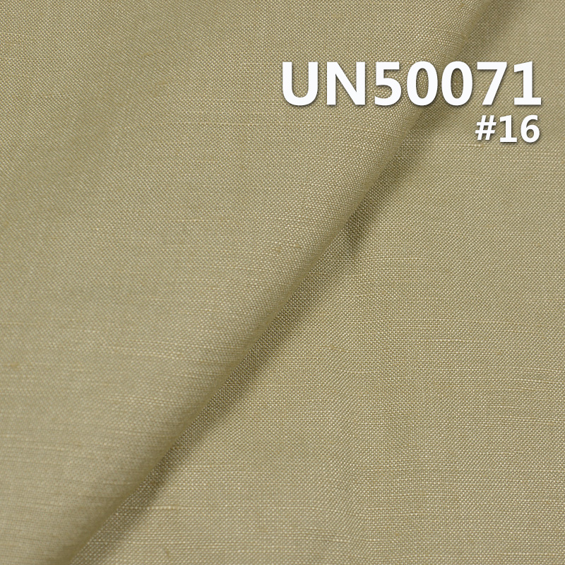 Linen Rayon Dyed Fabric | 185g/m² Woven Linen-Rayon Blend | Solid Color Linen for Hanfu, Skirts, Tops