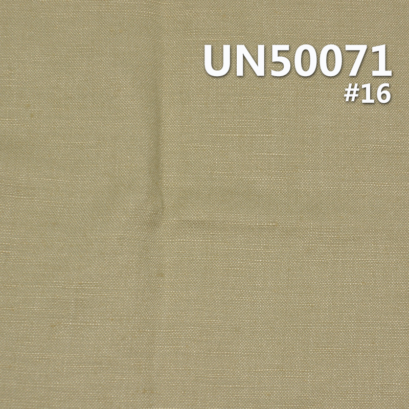 Linen Rayon Dyed Fabric | 185g/m² Woven Linen-Rayon Blend | Solid Color Linen for Hanfu, Skirts, Tops