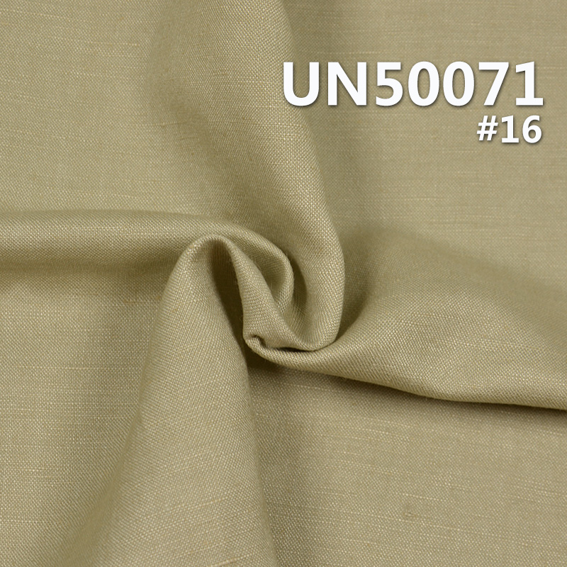 Linen Rayon Dyed Fabric | 185g/m² Woven Linen-Rayon Blend | Solid Color Linen for Hanfu, Skirts, Tops
