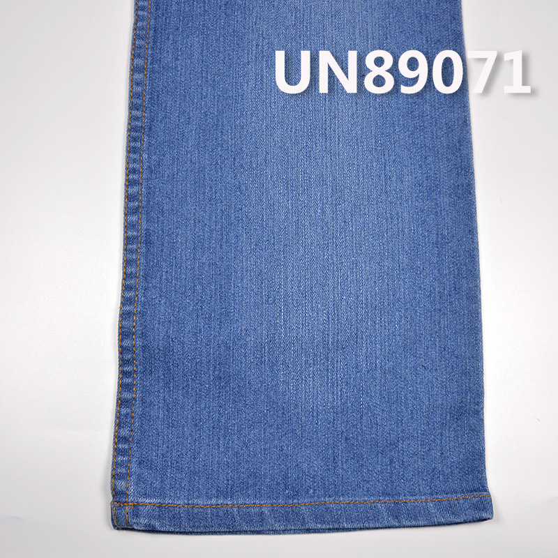 70%Cotton 28%Polyester 2%Spandex Slub Denim Twill 9.5OZ 57/59" UN89071