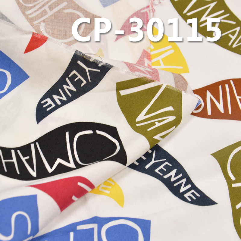 100%Rayon printing fabric 110g/m2 54/55" CP-30115