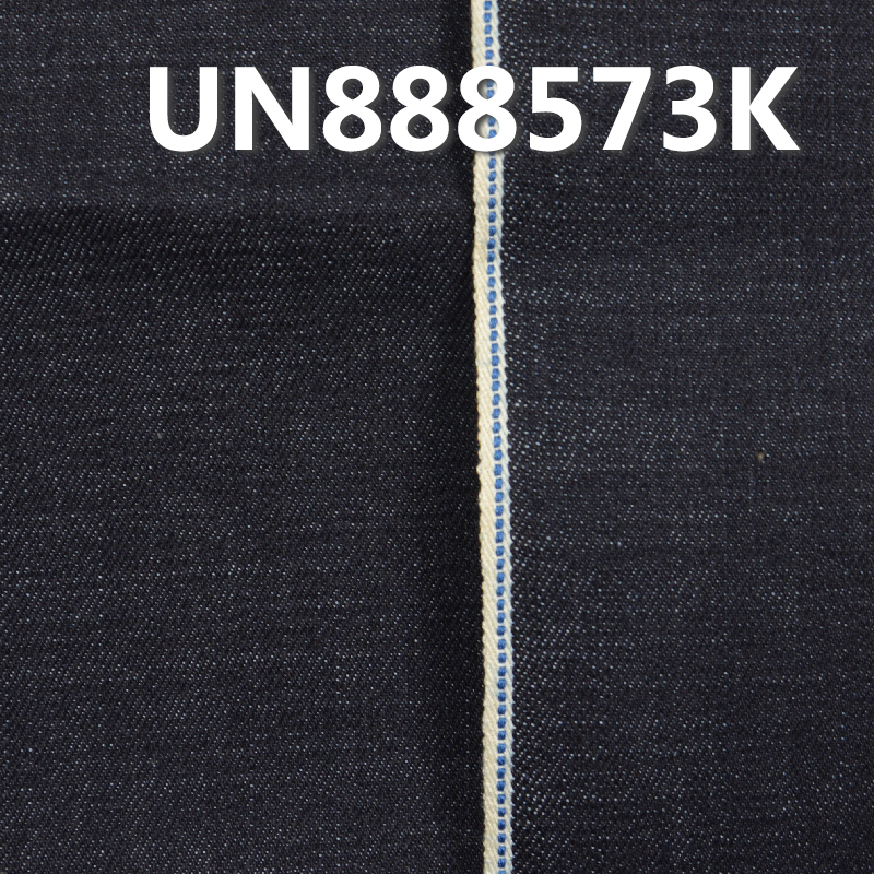 100% Cotton Dark Blue Selvedge Denim Twill 34/35" 14.3oz（blue edge) UN888573K
