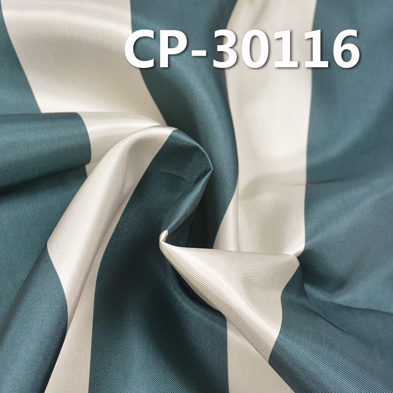 100%Viscose Print Fabric | 135g/m2 Twill Stripe Fabric | Fabric for Skirts, Trousers, Shirts