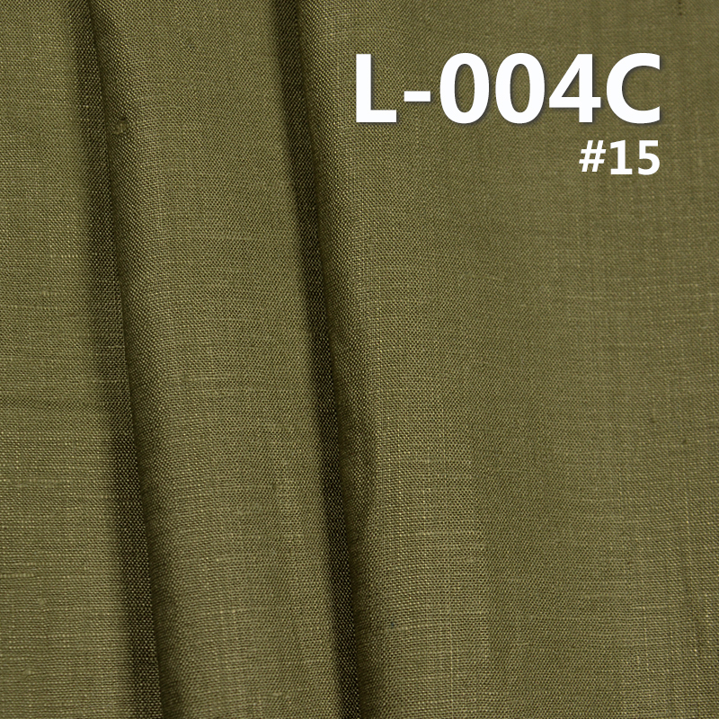 100% Linen Fabric | 140g/m2 Plain Weave Fabric | Solid Style | Fabric for Hanfu, Dresses, Tops