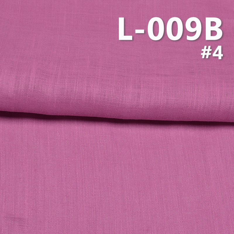 120g/m² Plain Weave Linen Fabric | 100% Linen Dyed Fabric for Dresses, Pants, Tops