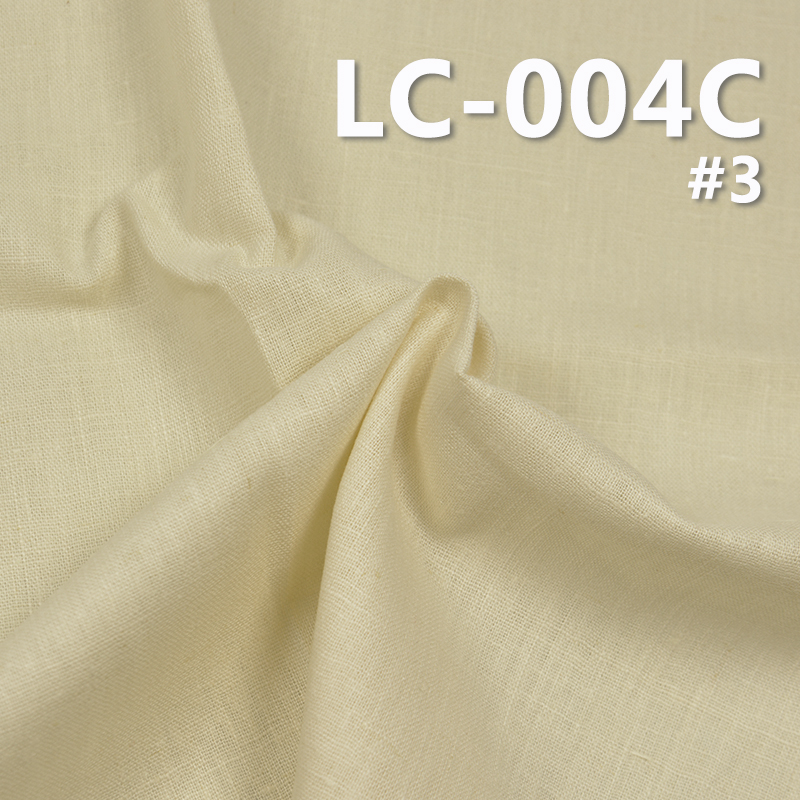 Linen Cotton Dyed Fabric | 220g/m2 Plain Weave Linen Cotton Fabric | Fabric for Hanfu, Dresses, Trousers, Shirts