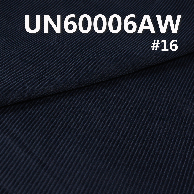 100% Cotton Dyed  Washing Corduroy 8W 4H 57/58" 293g/m2 UN60006AW