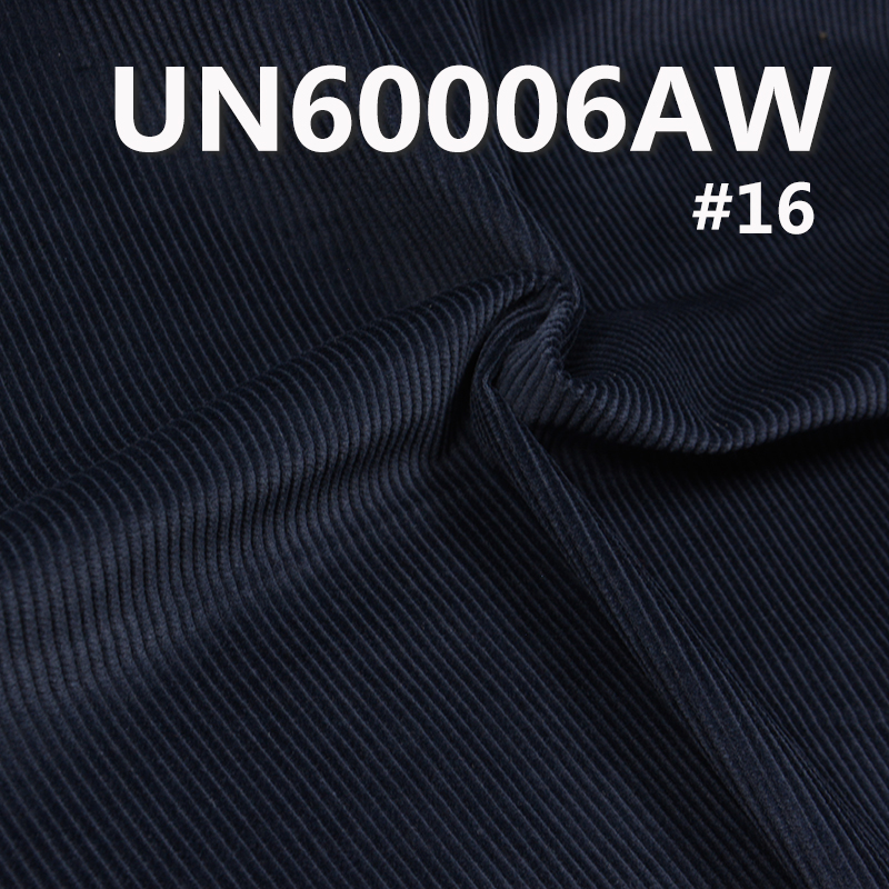 100% Cotton Dyed  Washing Corduroy 8W 4H 57/58" 293g/m2 UN60006AW