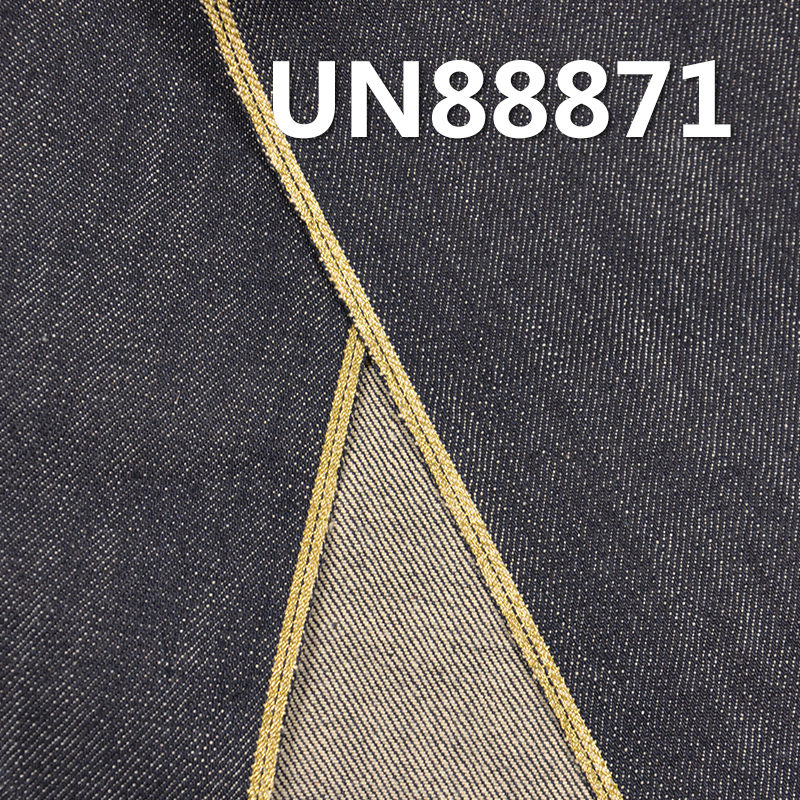 13.3 oz Cotton Slub Selvedge Denim | 3/1“Z”Twill | Autumn/Winter Heavyweight Denim | Fabric for Jeans, Jackets,and Outerwear
