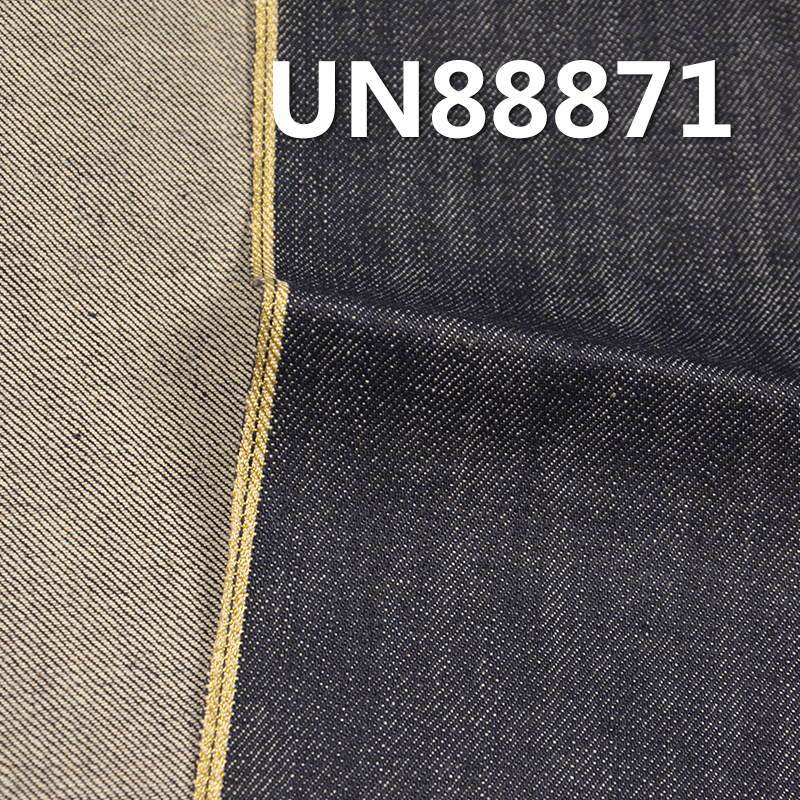 13.3 oz Cotton Slub Selvedge Denim | 3/1“Z”Twill | Autumn/Winter Heavyweight Denim | Fabric for Jeans, Jackets,and Outerwear
