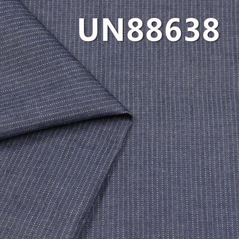 Striped Denim | 4oz Combed Cotton Fabric | Lightweight Spring/Summer Fabric for Jeans, Skirts, Shirts,Jackets