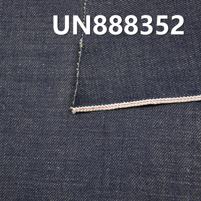 100% Cotton Slub Dyed Selvedge Denim Twill 31/32" 13.5oz  UN888352