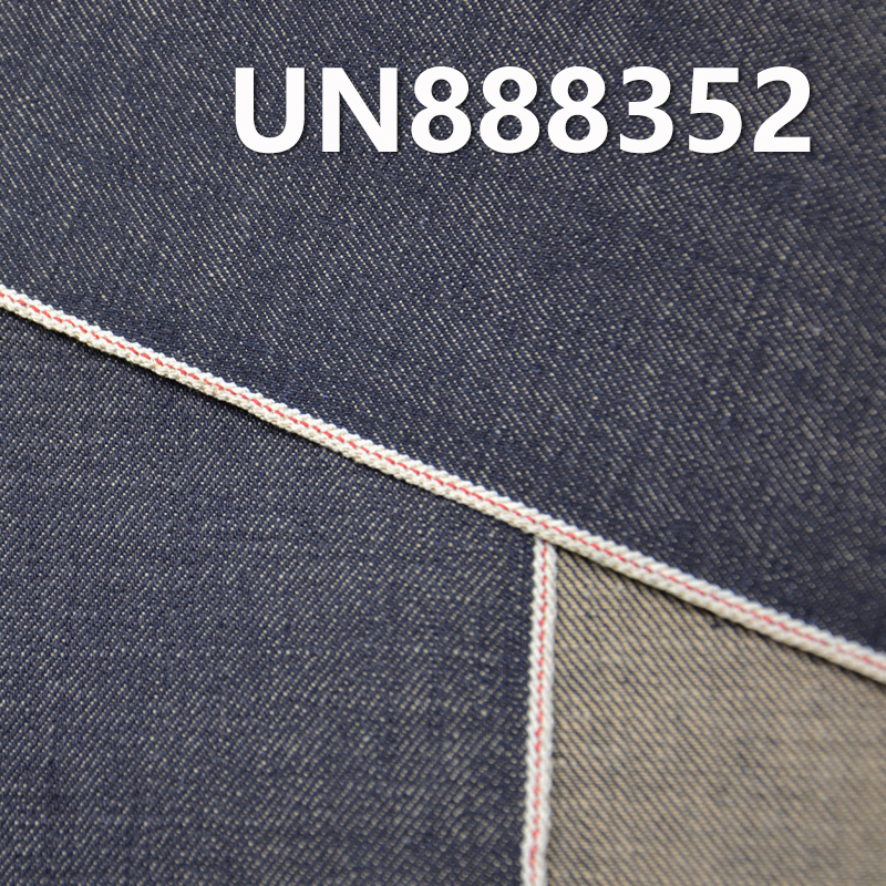 100% Cotton Slub Dyed Selvedge Denim Twill 31/32" 13.5oz  UN888352