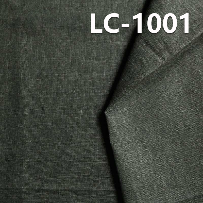 [Special Price] 5.7oz Linen Cotton Dobby Weave | Lightweight Linen Cotton Fabric for Spring-Summer | Skirts, Pants, Casual Jackets