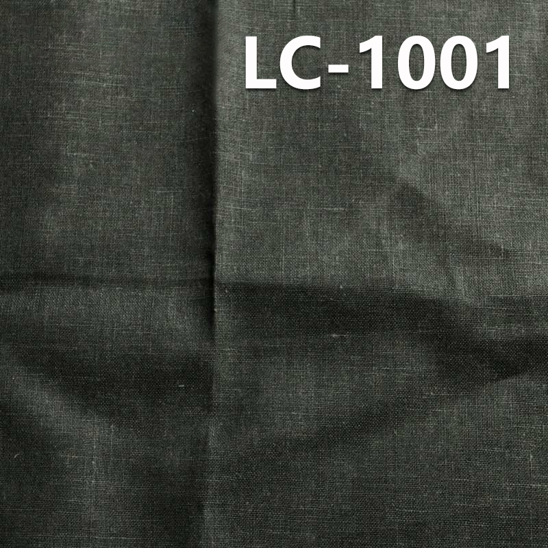 [Special Price] 5.7oz Linen Cotton Dobby Weave | Lightweight Linen Cotton Fabric for Spring-Summer | Skirts, Pants, Casual Jackets