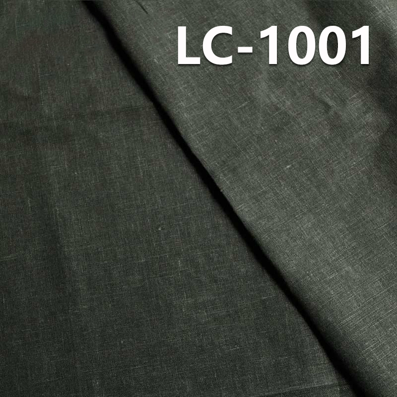 [Special Price] 5.7oz Linen Cotton Dobby Weave | Lightweight Linen Cotton Fabric for Spring-Summer | Skirts, Pants, Casual Jackets