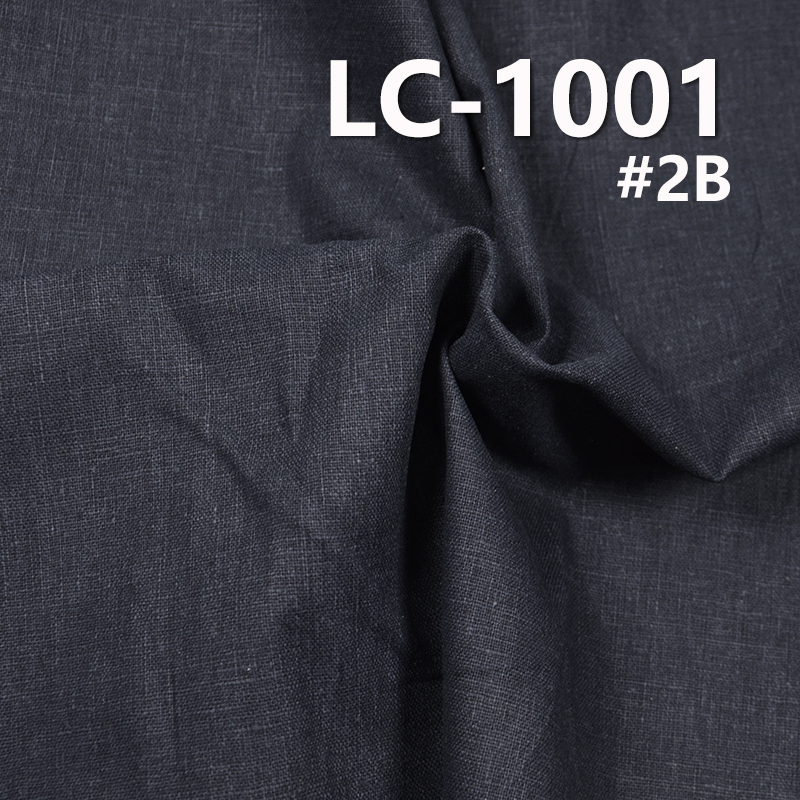 [Special Price] 5.7oz Linen Cotton Dobby Weave | Lightweight Linen Cotton Fabric for Spring-Summer | Skirts, Pants, Casual Jackets