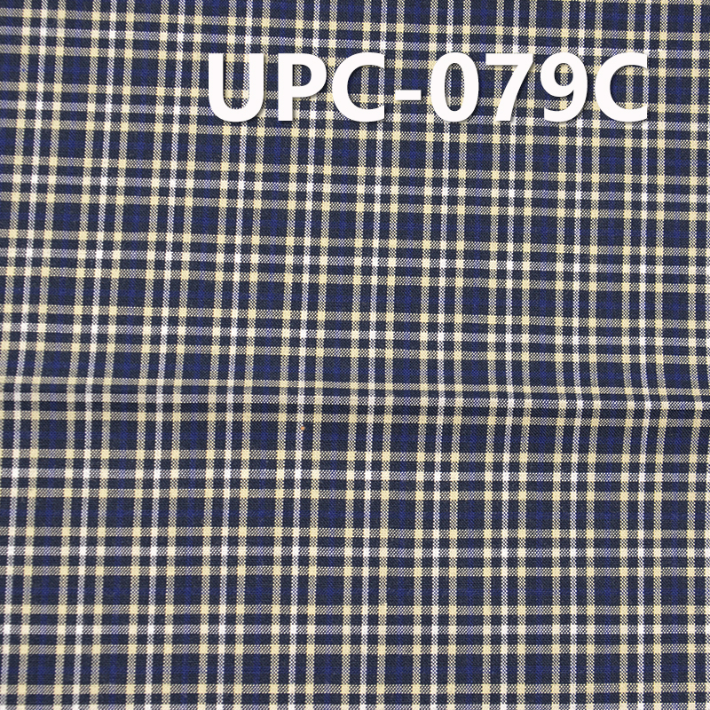 100%Cotton Yarn Dyed Fabric  57/58" 128g/m2 UPC-079