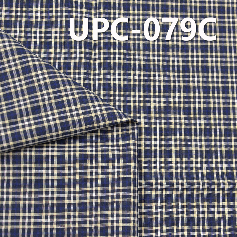 100%Cotton Yarn Dyed Fabric  57/58" 128g/m2 UPC-079