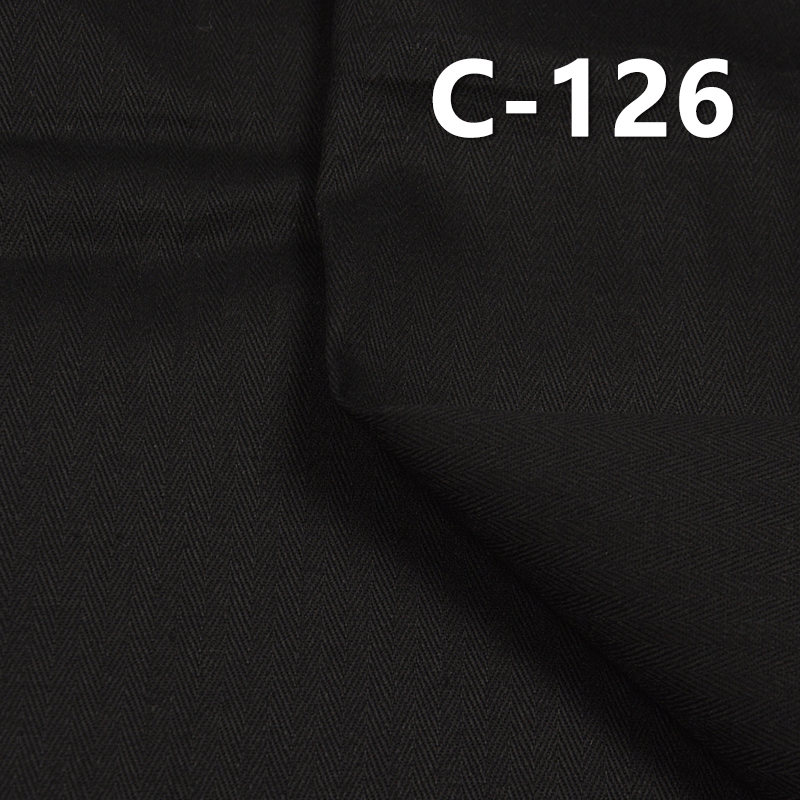 100% Cotton Dyed Fabric | 204 g/m2 Herringbone Twill Dyed Fabric | For Pants Skirts Tops