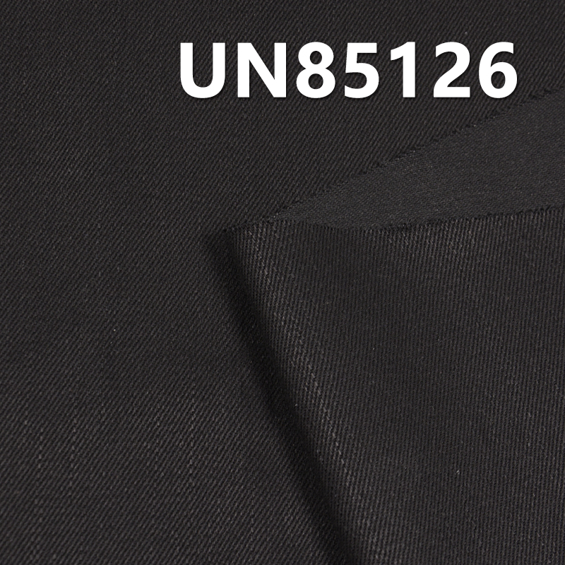 Black Face Black Back Denim | 13.4oz Slub Heavyweight Twill Denim | Fabric for Jeans, Denim Jackets