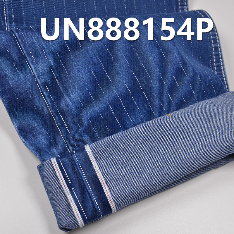 100% Cotton Stripe Print Selvedge Denim Twill 32" 9.2oz UN888154P